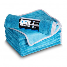DM5575 Towel BL Полотенце для сушки DRY MONSTER TOWEL. Голубое. Размер 55х75 см. Плетение двойная кр