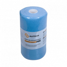 Au-2408 PROFI-MICROFASERTUCH Микрофибра салфетка 25*25 см, голубая, 200 гр/м2. Рулон 50 шт.