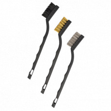 Набор из 3-х жестких щеток (пластик + металл) LERATON PBS