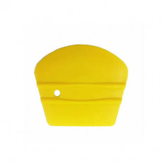 Uzlex Ракель-выгонка с закругленным краем «номер 180», желтый, средней жесткости (95х85мм) 21910608