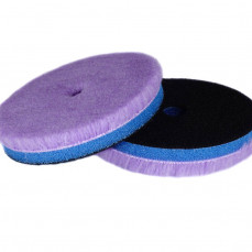 130 мм - Полировальник шерстяной на Поролоне DA (ворс 8мм) А302 PURPLE WOOL PAD DA (interface)