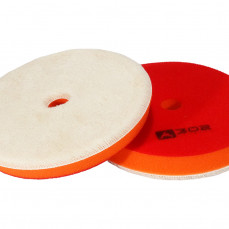 150/160 - Меховой полировальный круг на поролоне (ворс 7 мм) А302 WOOL CUTTING PAD
