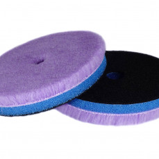 155 мм - Полировальник шерстяной на Поролоне DA (ворс 8мм) А302 PURPLE WOOL PAD DA (interface)