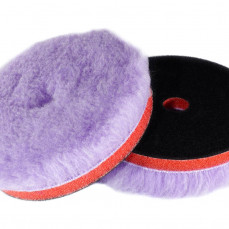 155 мм - Полировальник шерстяной на Поролоне RO (ворс 23мм) А302 PURPLE WOOL PAD RO (interface)